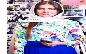 پیراهن گل گلی و متفاوت خانم بازیگر در یک جشن+ عکس