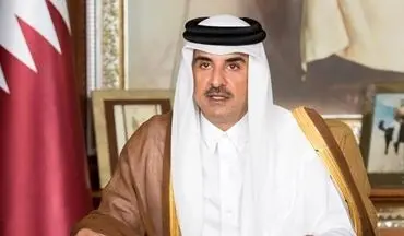 امیر قطر بر حق فلسطینی‌ها در ایجاد کشور مستقل تأکید کرد

