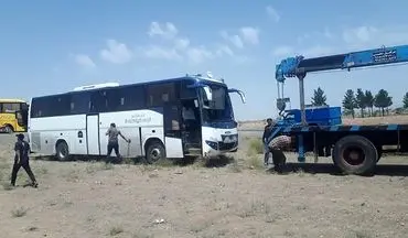تصادف خونین در اتوبوس کربلا به مشهد