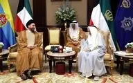 حکیم و امیر کویت درباره تقویت مناسبات دو کشور گفت و گو کردند