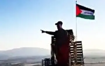 رونمایی از پیکره نمادین شهید سلیمانی در لبنان