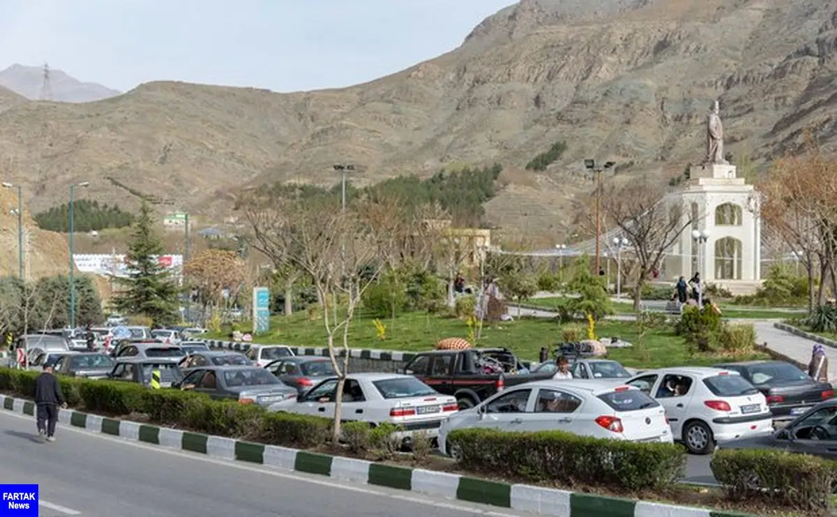 ترافیک صبحگاهی در جاده چالوس/ وضعیت آزادراه تهران-کرج