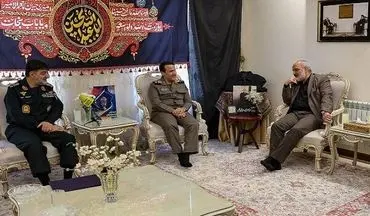 سردار رادان با خانواده شهید طهرانچی دیدار کرد