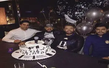 کیک تولد خاص و جالب رضا گلزار