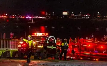 55 جسد از قربانیان سانحه هوایی واشنگتن کشف شد