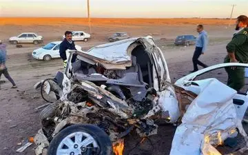 تصادف مرگبار در جاده‌های کردستان؛ 17 نفر کشته و زخمی شدند