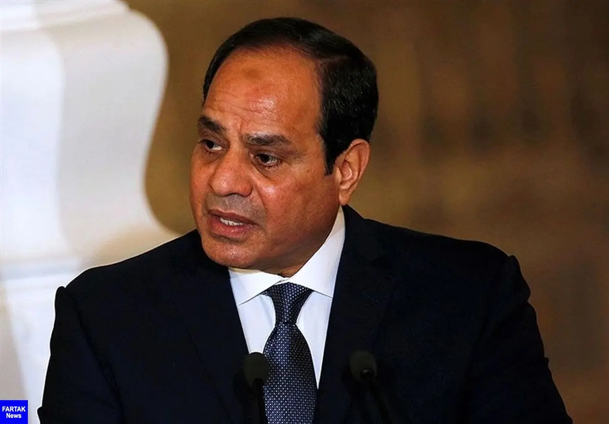 السیسی: مصر برای حل سیاسی بحران لیبی تلاش می‌کند