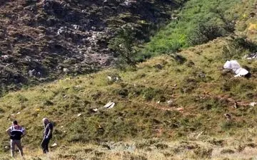 سقوط هواپیمای پلیس در ترکیه ۷ کشته بر جای گذاشت