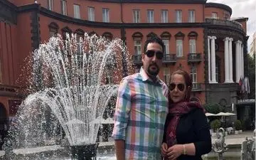 تیپ و ظاهر لاله صبوری و همسرش، خارج از کشور (عکس)