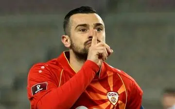  شادی گل دردسرساز؛ مهاجم مقدونیه از اردوی تیم اخراج شد