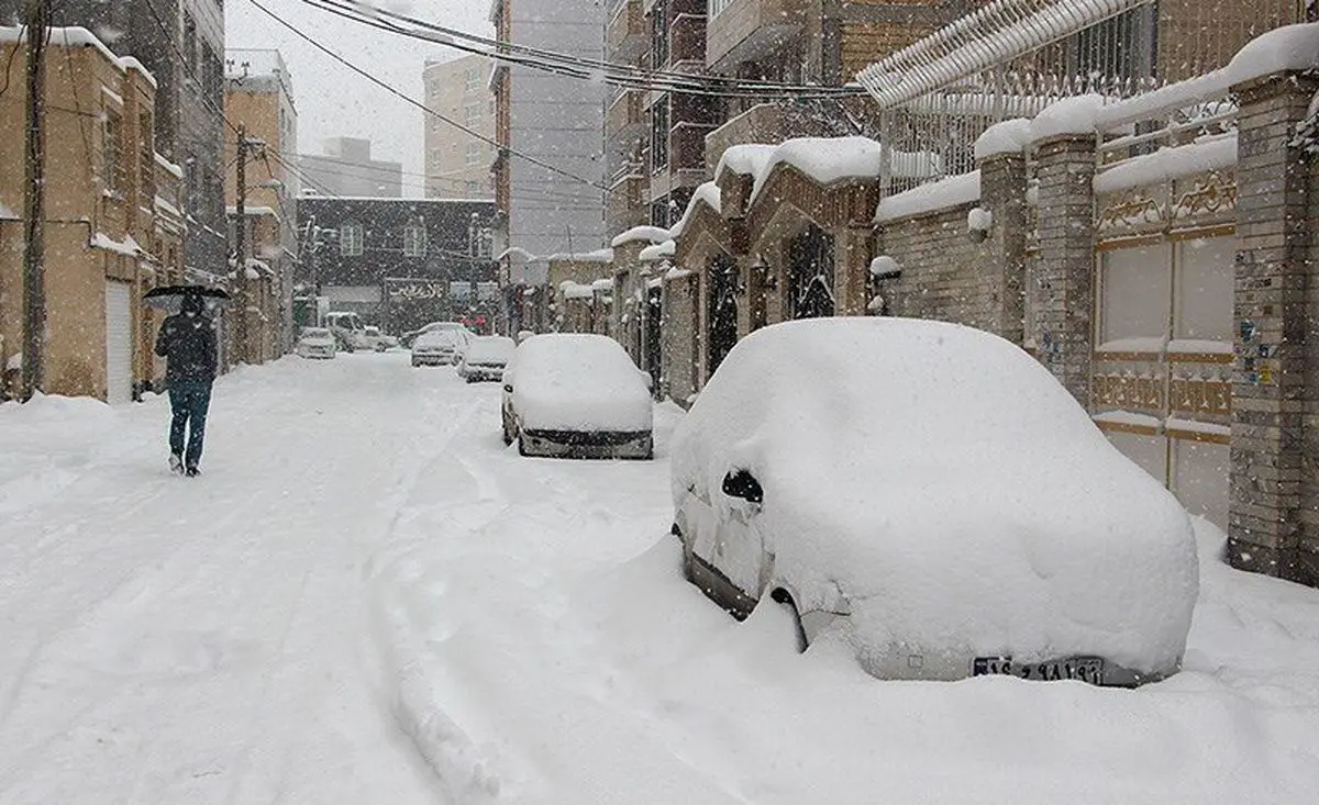 هشدار برف و بارانهای شدید در ۲۲ استان | یخبندان در تهران