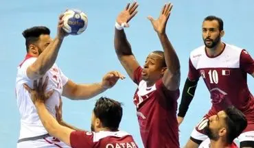 قطر با غلبه بر بحرین بر بام هندبال آسیا ایستاد
