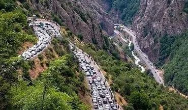 
تردد در جاده چالوس یک‌طرفه شد / ترافیک سنگین در این جاده پرتردد

