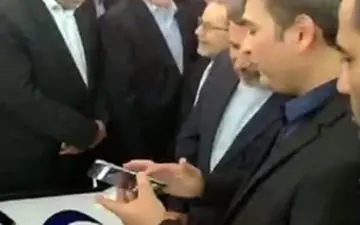 رونمایی از آخرین مدل گوشی جی.ال.ایکس با حضور وزیر ارتباطات + فیلم