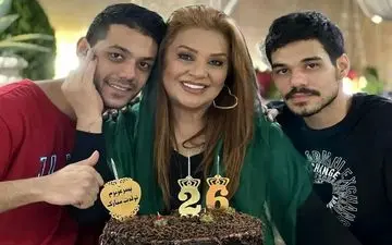 لحظه خداحافظی نسرین مقانلو از پسر مرحومش + ویدئو ناراحت کننده