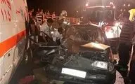 مرگ ۵ نفر در تصادف بامدادی ۳ خودروی پراید