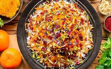 طرز تهیه مرصع پلو؛ یک غذای سلطنتی و خوش‌رنگ ایرانی