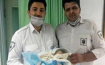 زن اصفهانی و زایمانی عجیب!