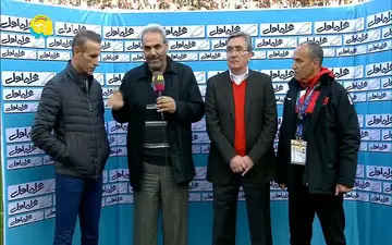 مصاحبه سرمربیان پرسپولیس و تراکتورسازی پس از بازی + فیلم