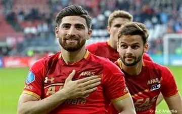 جهانبخش بازیکن سال باشگاه آلکمار شد