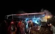 مرگ دلخراش بیش از 55 مهاجر افغان در آتش‌سوزی اتوبوس