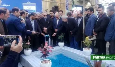 گزارش تصویری|حضور علی لاریجانی رییس مجلس شورای اسلامی و رضا اردکانیان وزیر نیرو در کرمانشاه 