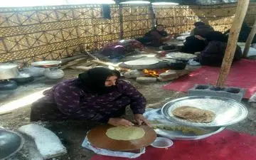 چهارمین روز از برگزاری اولین جشنواره نوروزی کودئیک حسن یکی از روستای زلزله‌زده در سرپل‌ذهاب به روایت تصویر