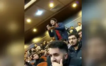 پرسش‌های آتشین دانشجوی علامه از محمدباقر قالیباف در روز دانشجو: معلوم نیست ترامپی یا روحانی!