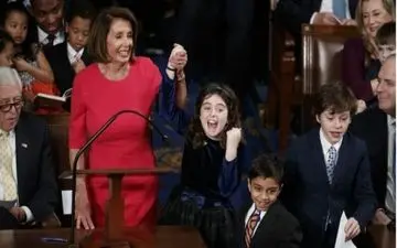 نانسی پلوسی بار دیگر رییس مجلس نمایندگان آمریکا شد