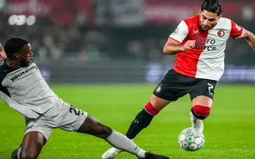 ۳ امتیاز خارج از خانه فاینورد با پاس گل علیرضا جهانبخش 