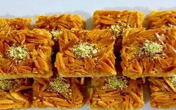 طرز تهیه  کیک ملکه بادام| خیلی شیک و خوشمزه س