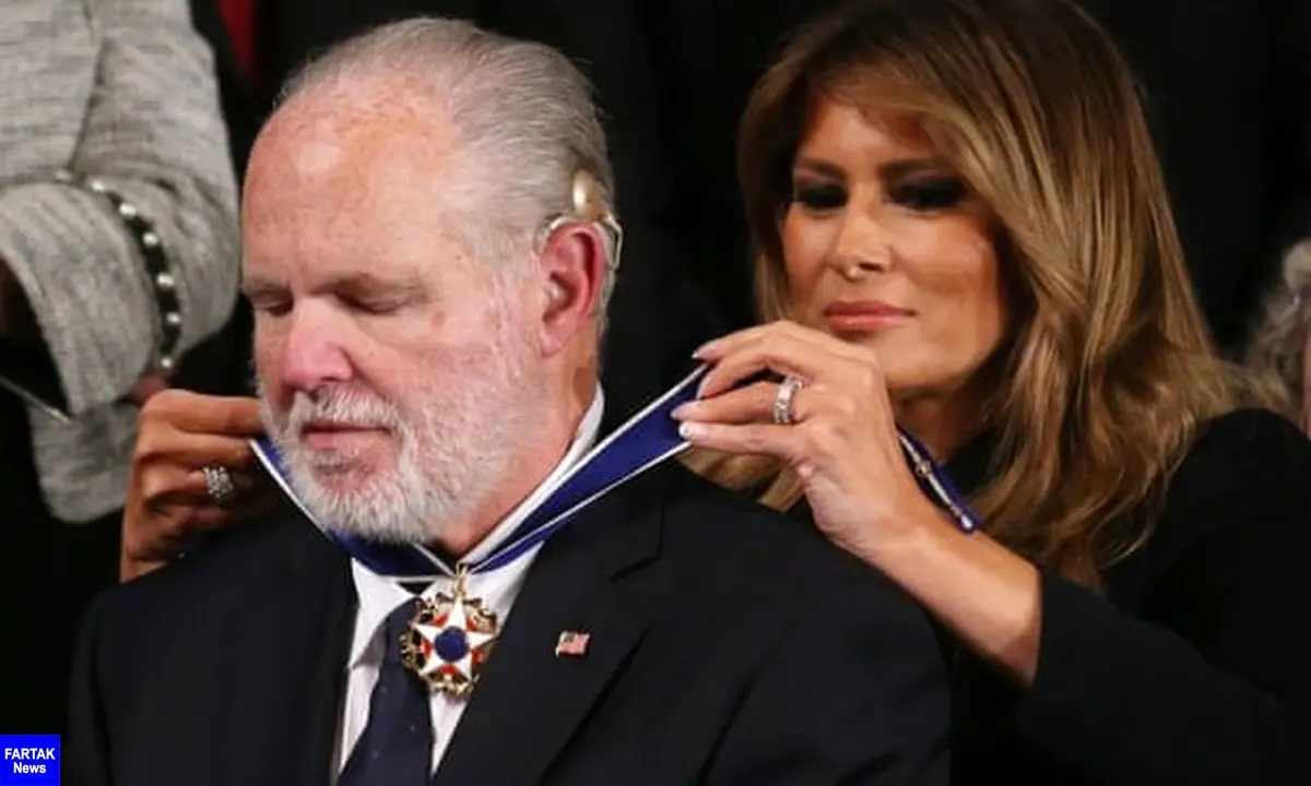 ترامپ مدال آزادی آمریکا را به مجری رادیو داد