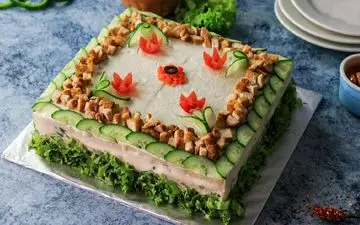 طرز تهیه کیک سبزیجات رژیمی با طعمی متفاوت و سالم