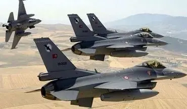 جنگنده های ترکیه ٢٠ بار به شمال موصل حمله کردند