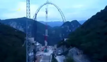 بلندترین تاب جهان با ارتفاع ۱۰۰ متر و سرعت ۱۲۹ کیلومتر در چین ساخته شد