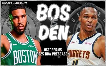 خلاصه بسکتبال بوستون سلتیکس - دنور ناگتس + ویدئو