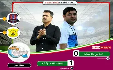 پنجمین باخت پیاپی نساجی و بازگشت نفت آبادان به صدر جدول/پیروزی خانگی مس مقابل ماشین‌سازی