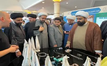 حضور پررنگ مسئولین شهرستان قدس در نمایشگاه دستاوردهای وقف
