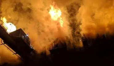 انفجار در کوره شمش کارخانه فولاد ایستاتیس یزد
