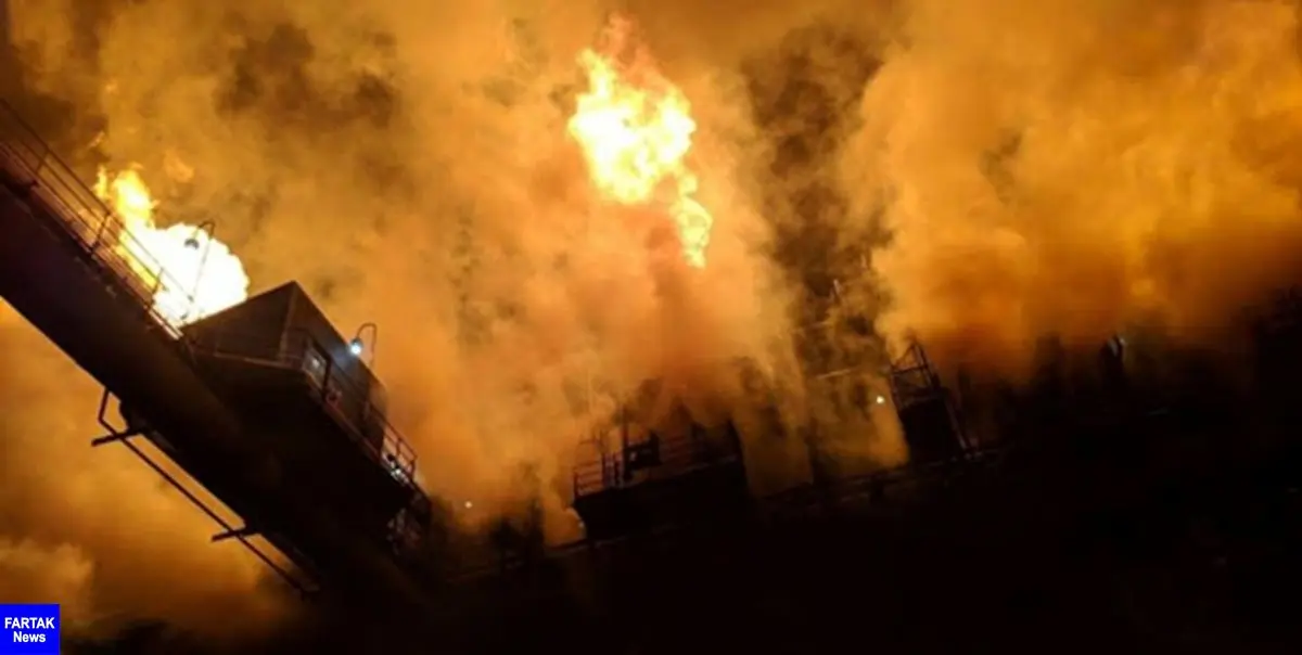 انفجار در کوره شمش کارخانه فولاد ایستاتیس یزد
