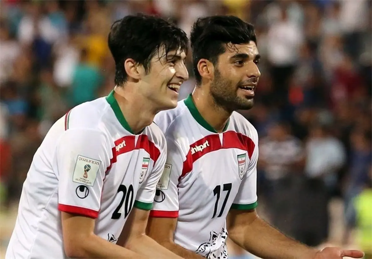 زوج ویرانگر خط هجومی ایران در بازی امشب