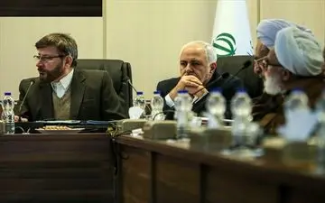 حضور ظریف در جلسه مجمع تشخیص مصلحت نظام