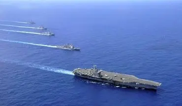 مانور نظامی نیروی دریایی چین در دریای چین جنوبی