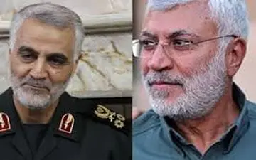 حضور سردار سلیمانی و ابومهدی المهندس در شادگان