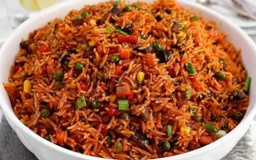 این پلو طعمش فوق العاده س | طرز تهیه پلو مخلوط با هویج و بادمجان!