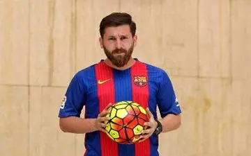 مهمان ویژه /مسی در مراسم برترین های فوتبال ایران +عکس