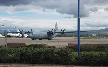 فرود آمدن هواپیمای نظامی آمریکایی در الجزایر جنجال برانگیز شد