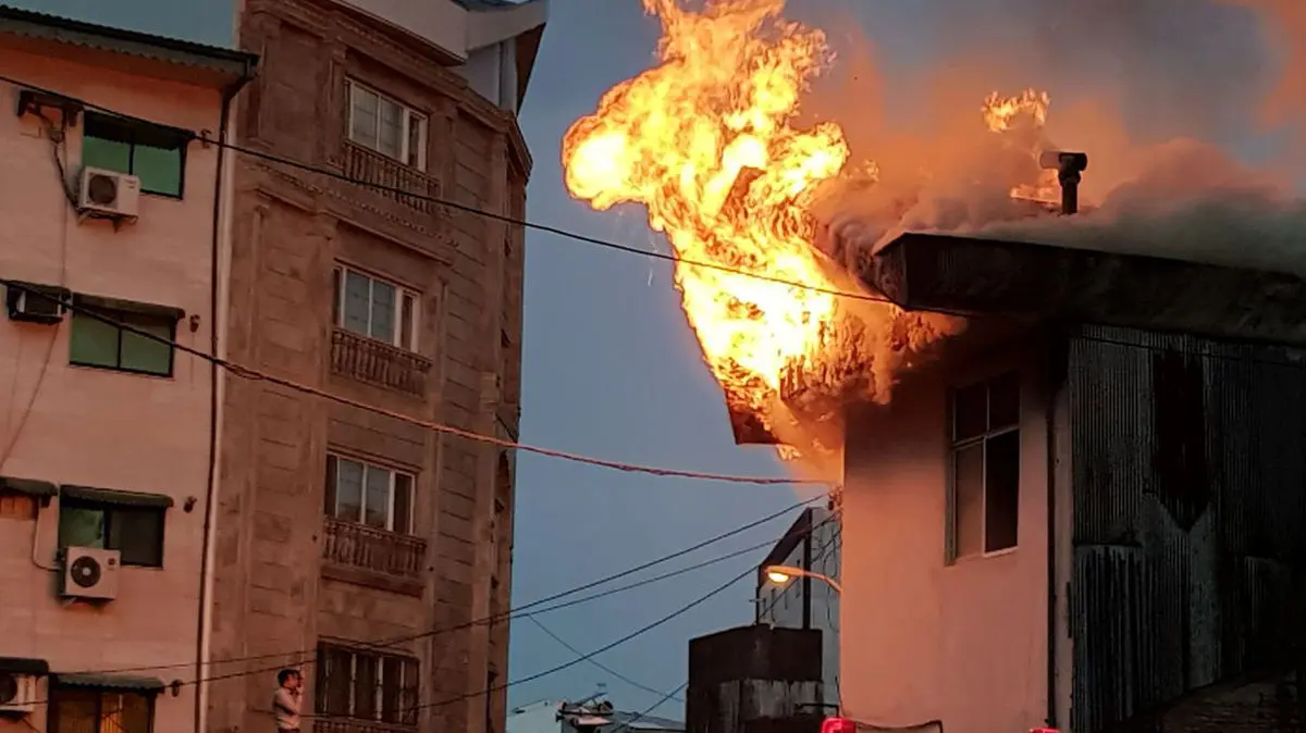 آتش‌سوزی مرگبار یک واحد مسکونی در نازی‌آباد تهران