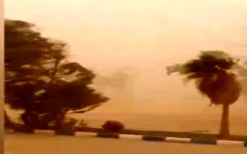 قطعی برق برخی مناطق البرز بخاطر طوفان