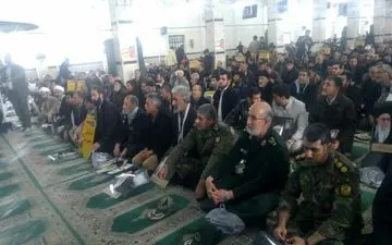 مراسم یوم الله ۹ دی کرمانشاه با حضور اقشار مختلف به روایت تصویر